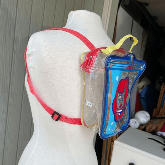 Vintage Ronald McDonald Soda Cup Backpack Mint 80s McDonald’s Promo Collectible - Picture 4 of 10